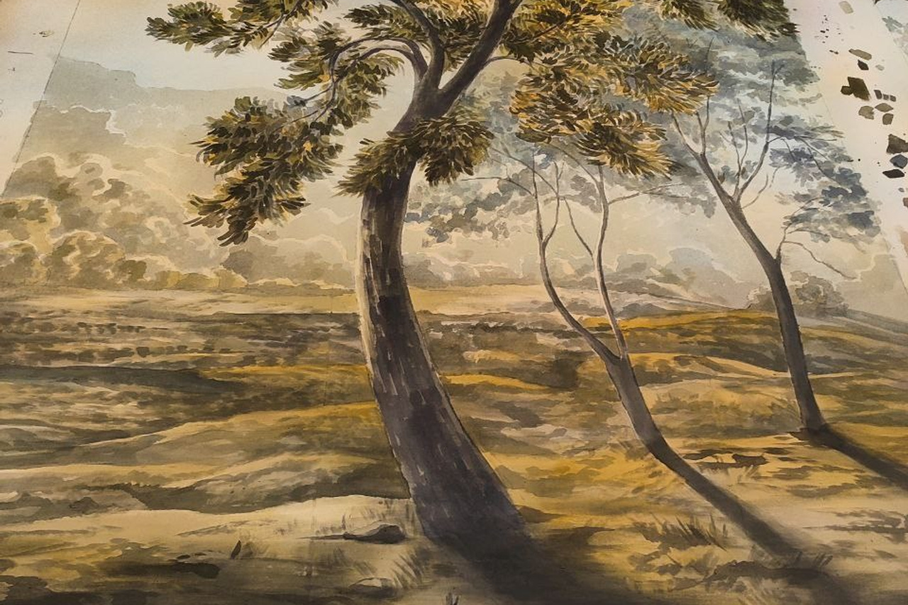 Художественная роспись тканей для сцены. История занавеса. Превращаем идею в технологию