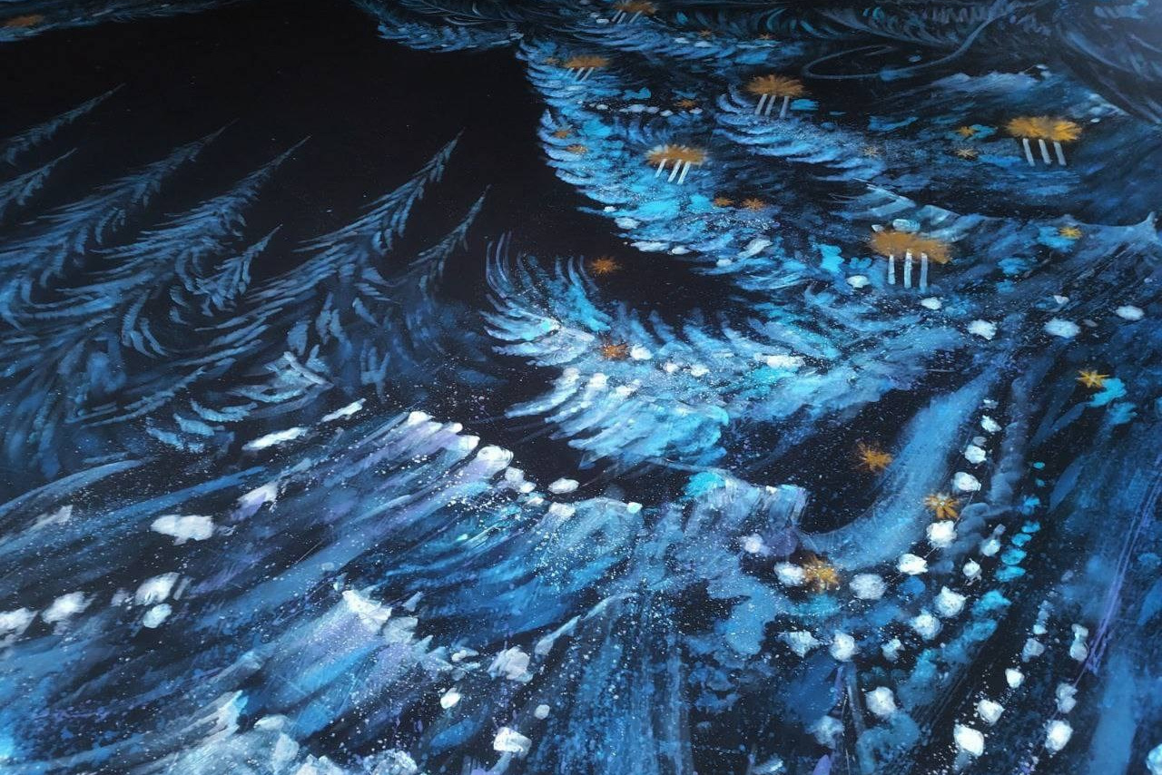 Художественная роспись тканей для сцены. История занавеса. Превращаем идею в технологию