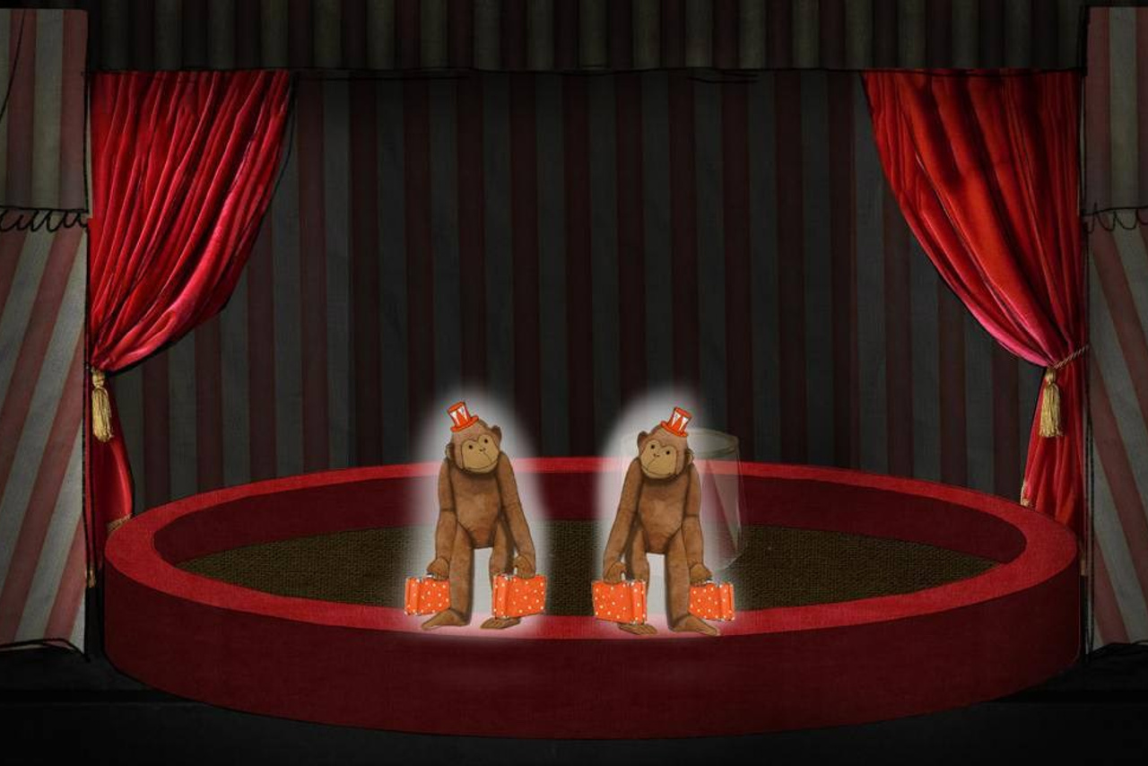 Декорации для спектакля «Тараканище» | Театр БТК. История занавеса. Превращаем идею в технологию