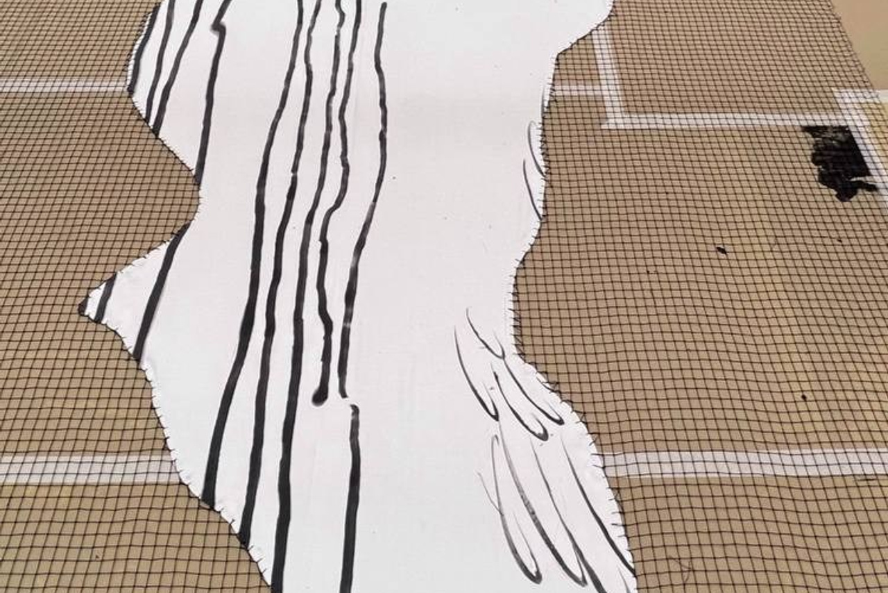 Декорации для спектакля «Аркадия» | Мастерская Петра Фоменко. История занавеса. Превращаем идею в технологию