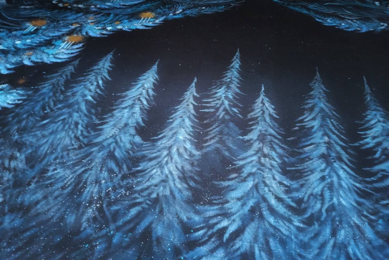 Декорации для балета «Щелкунчик» | Театр балета им. Якобсона. История занавеса. Превращаем идею в технологию