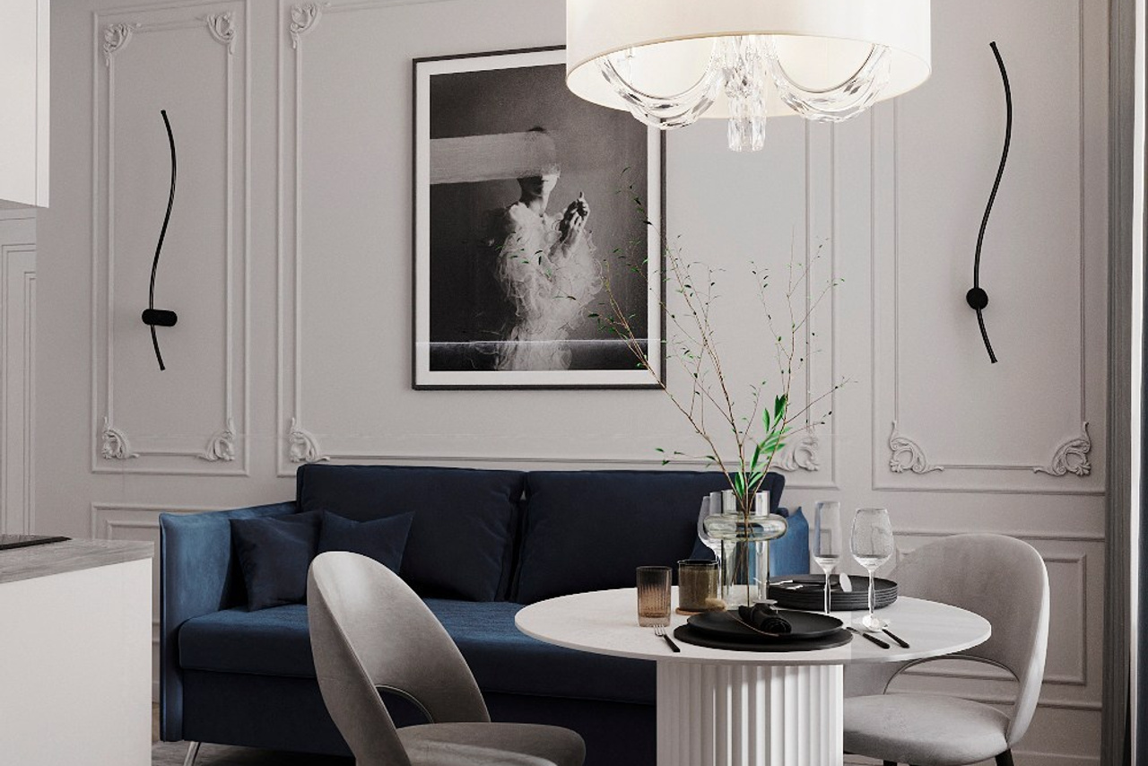 Черно-белая эстетика ЖК Вереск