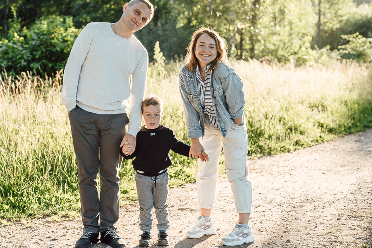 Семья Наташи, Стаса и&nbsp;Артемия