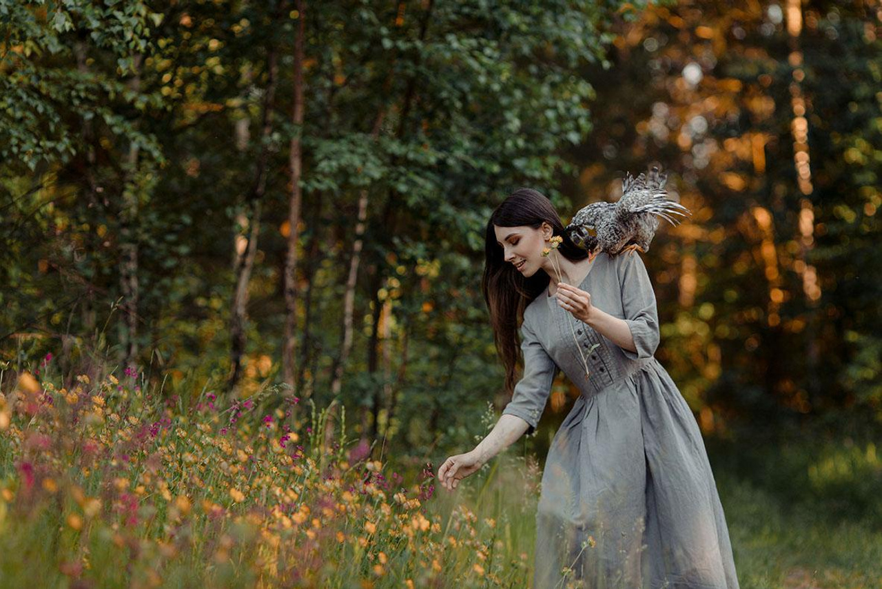 Творческое с птицей