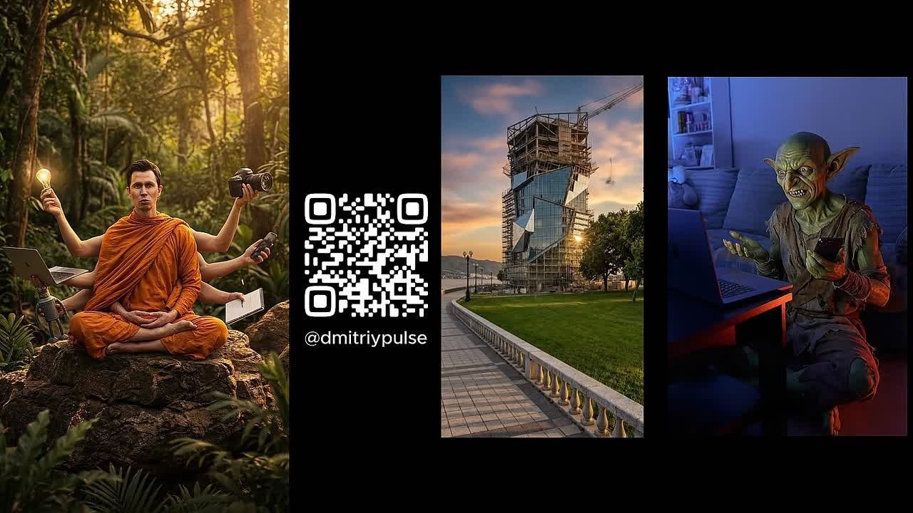 НейроКреативы. Дмитрий Пульс, Фотограф, Рилсмейкер, Видеограф, Нейрокреатор, Новороссийск, Краснодар, Анапа, Геленджик