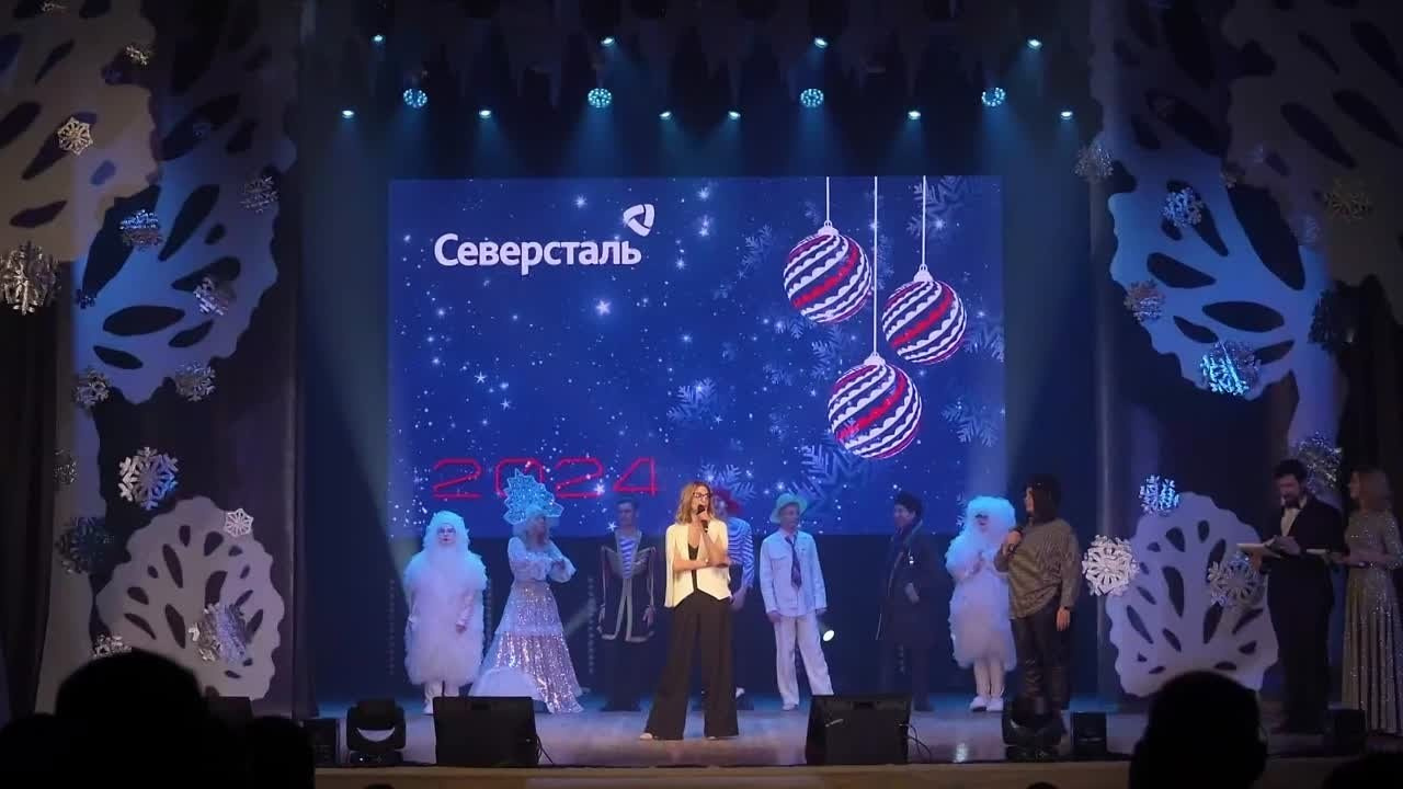 Концерт сотрудников «НОВОГОДНИЙ ГОК». Строитель. Евгений Тюнин. Режиссура событий в Москве и по России