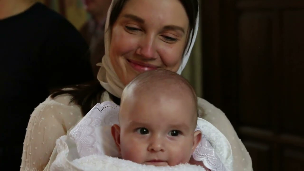 Крещение Дмитрий. Семейный и детский фотограф в Москве Екатерина Лебедева