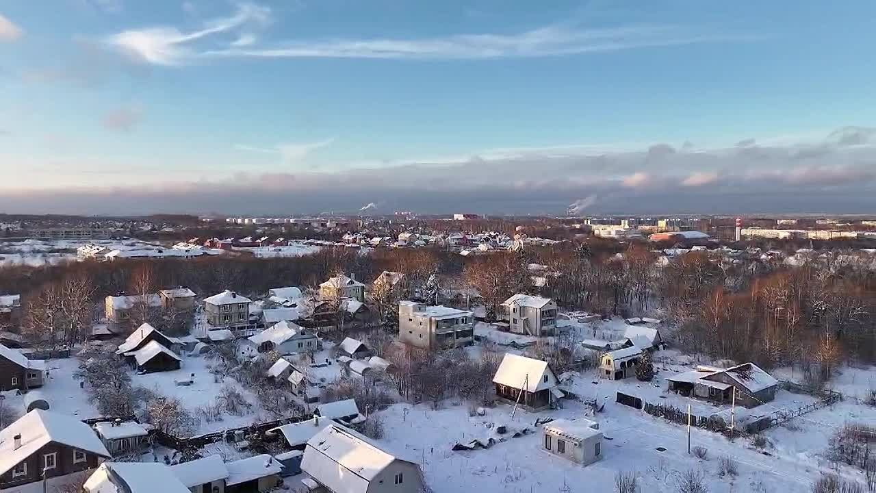 Панорамная зимняя съёмка территории. Свадебный и репортажный Фотограф Тверь. Аэросъёмка в Твери и области. Constantine Kostin