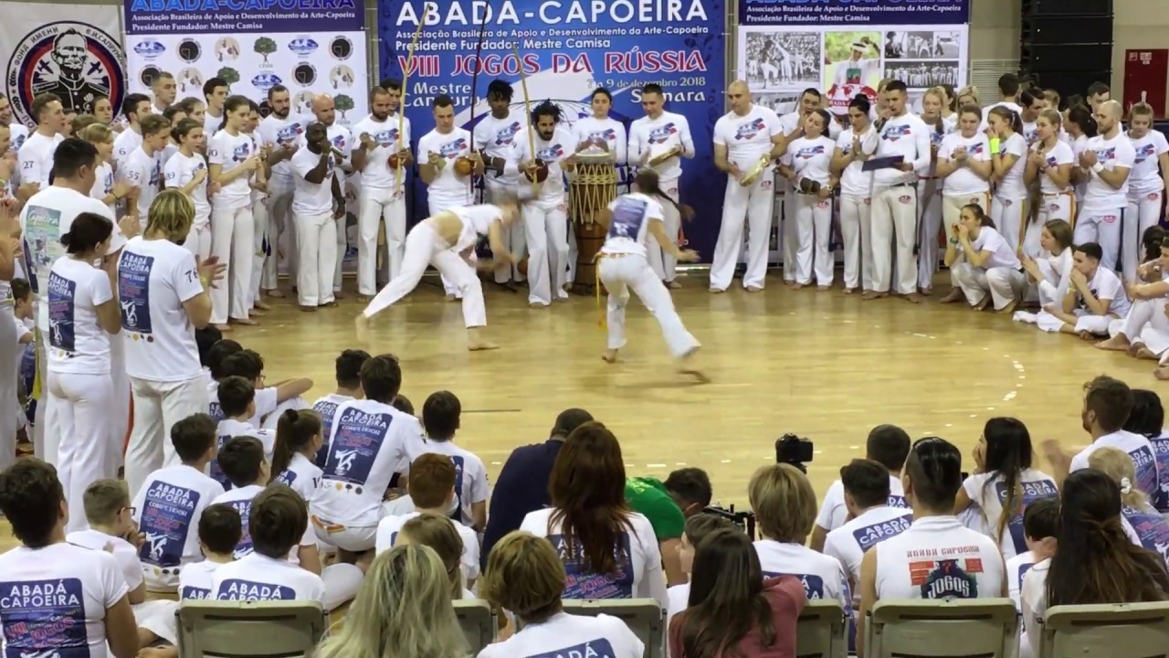 2018 VIII Jogos da Rússia de Samara. Капоэйра в Казани ABADÁ-Capoeira