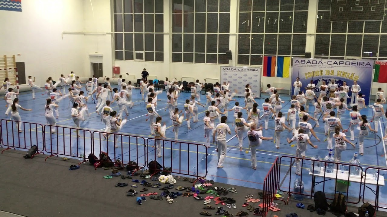 2017 Jogos da União. Капоэйра в Казани ABADÁ-Capoeira