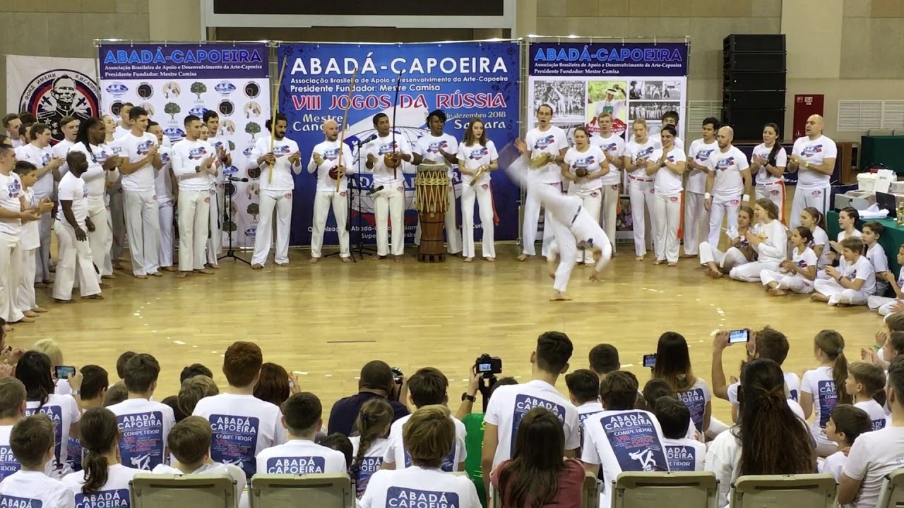 2018 VIII Jogos da Rússia de Samara. Капоэйра в Казани ABADÁ-Capoeira