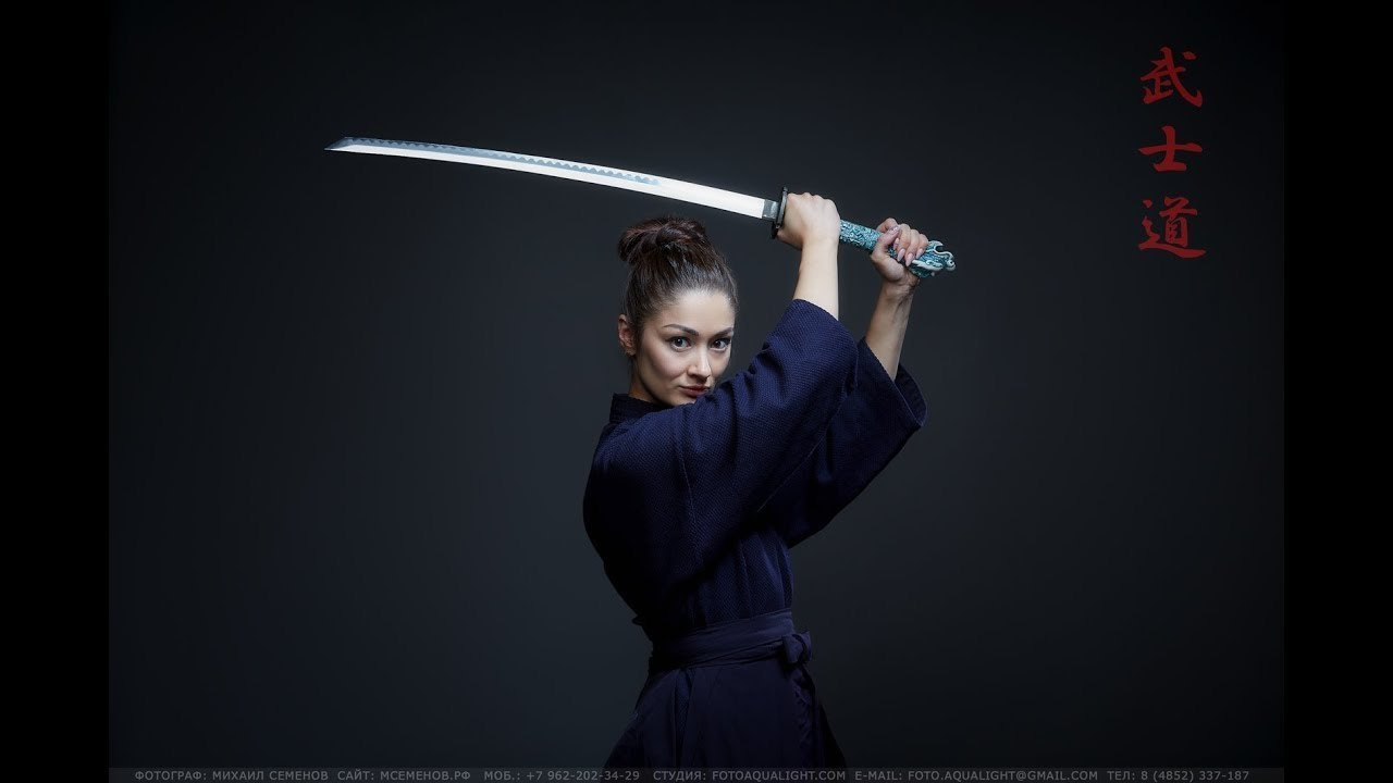 BUSHIDO 武士道 Путь самурая. Photographer for business Mikhail Semenov. Aqua photo studio, photo school