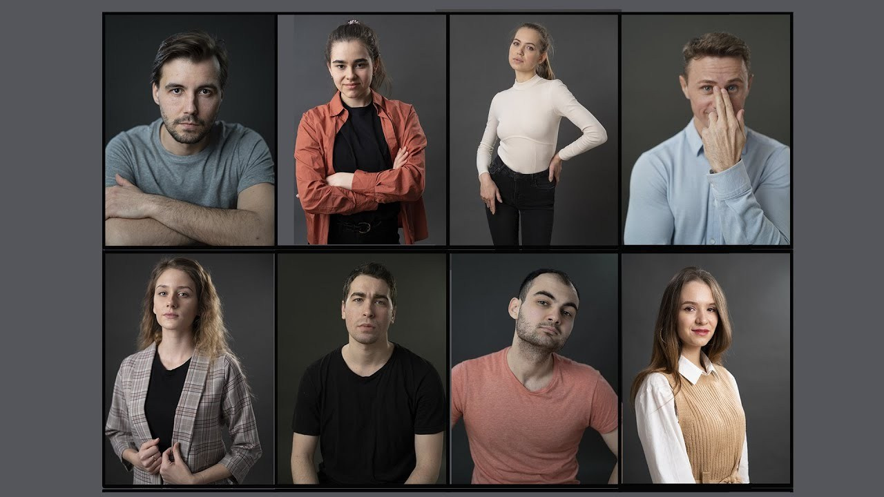 Video. Профессиональный портретный фотограф в Москве Владимир Глаголев