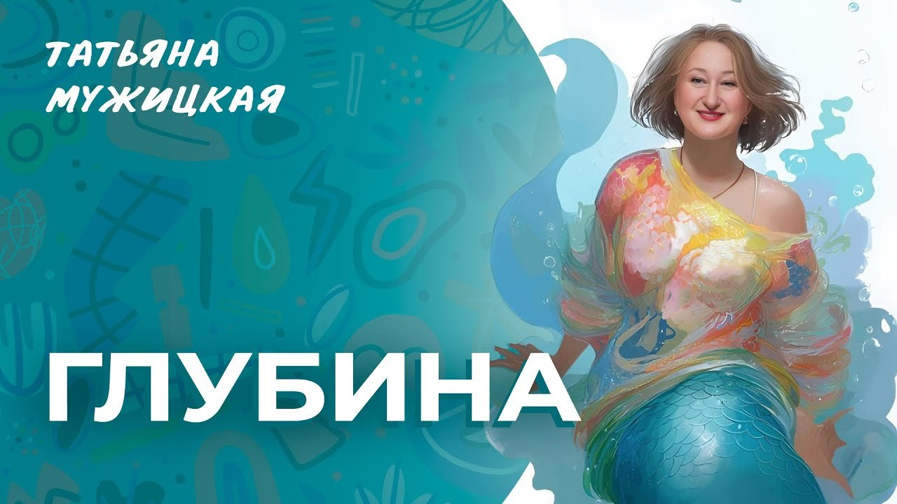 Клип для Татьяны Мужицкой «Глубина». AI-художник, контентмейкер, режиссёр Наталия Жданович