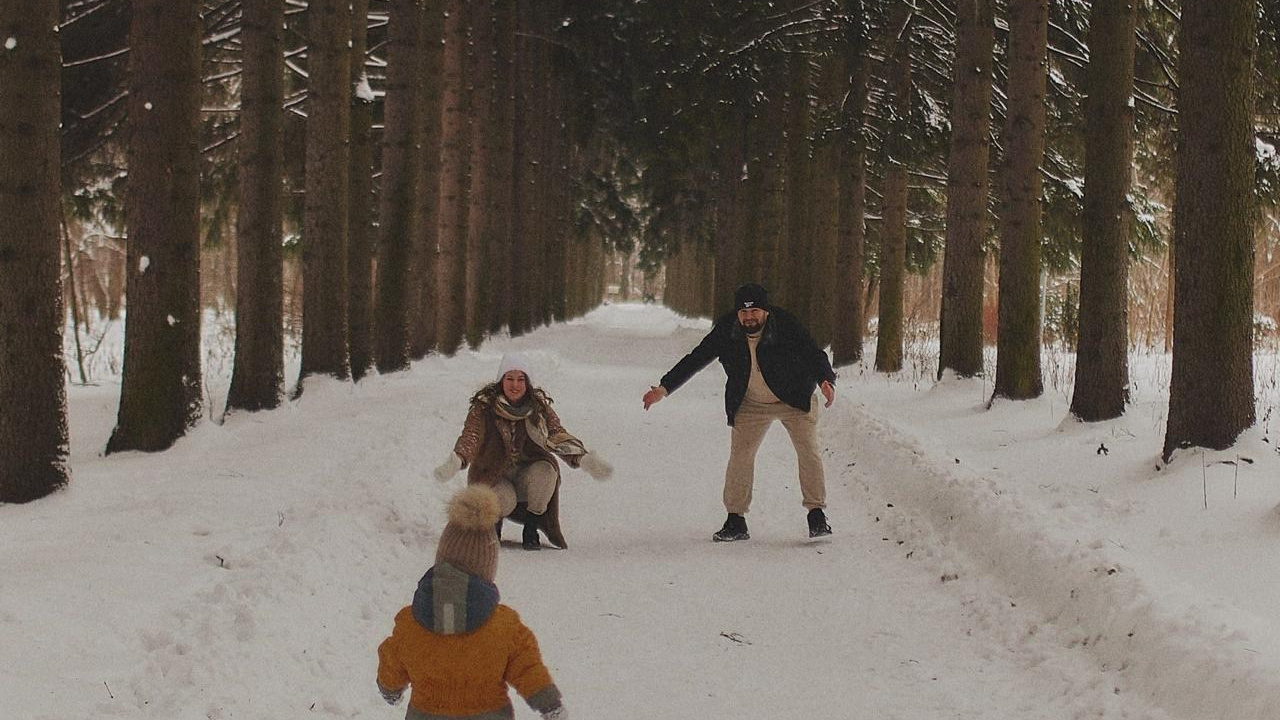 Алексей, Дарья и&nbsp;Лев