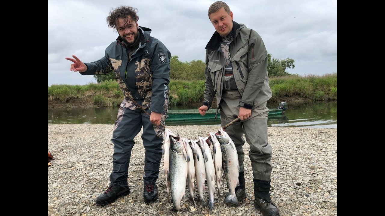 Камчатка, рыбалка. Дмитрий и Виктория