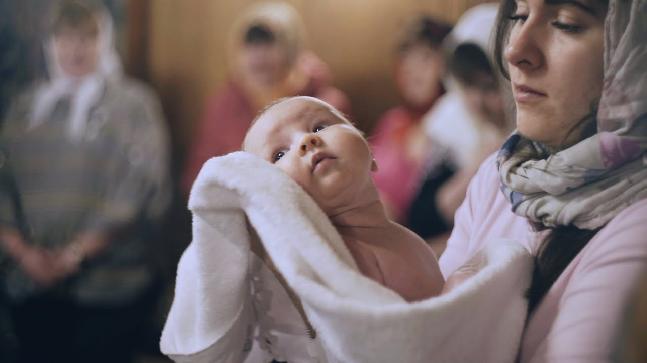 Крещение. Семейный и детский видеограф в Москве Ольга Клочкова