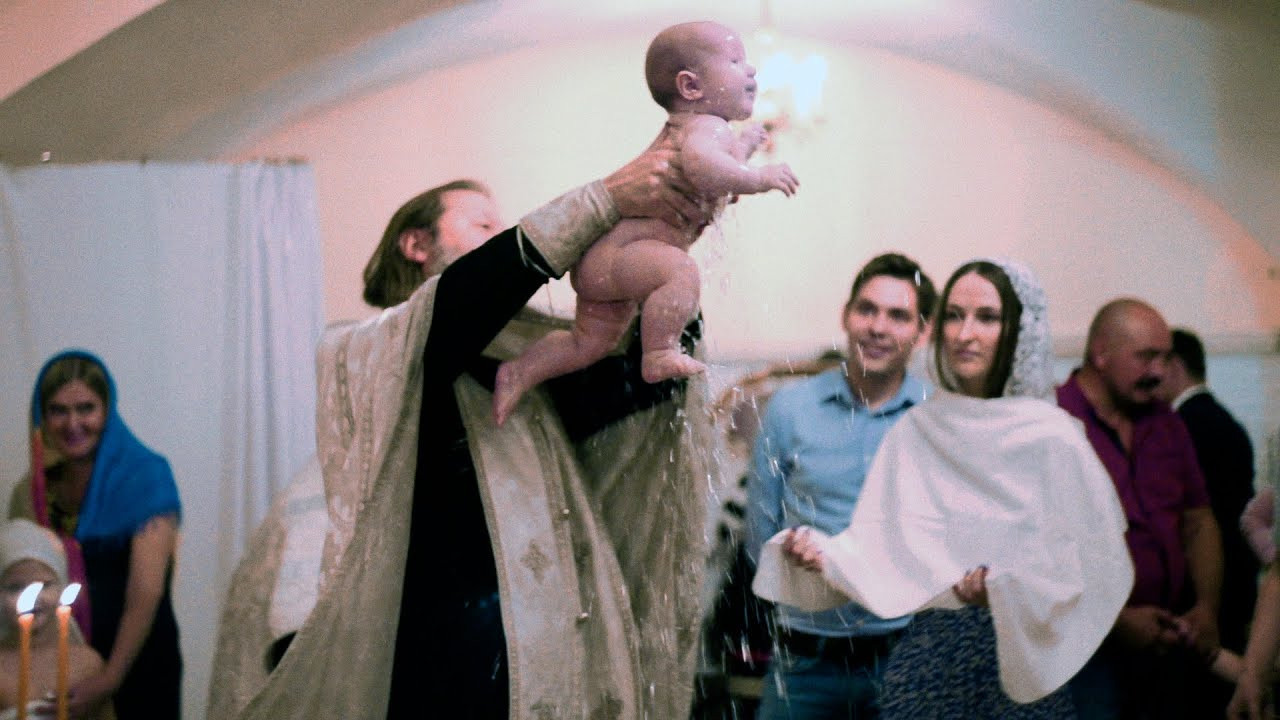 Крещение. Семейный и детский видеограф в Москве Ольга Клочкова