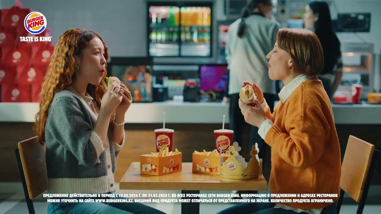 Burger King. Оксана Ковалёва — фудстилист в Алматы