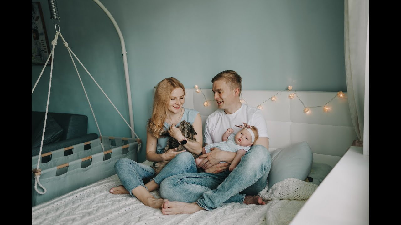 СЕМЕЙНОЕ КИНО. Фотограф новорожденных в стиле lifestyle в Воронеже Юлия Ключникова