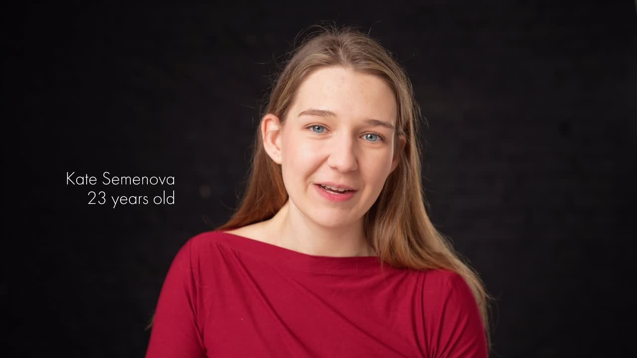 Актёрское портфолио / видео. Фотограф и видеограф Арина Семёнова