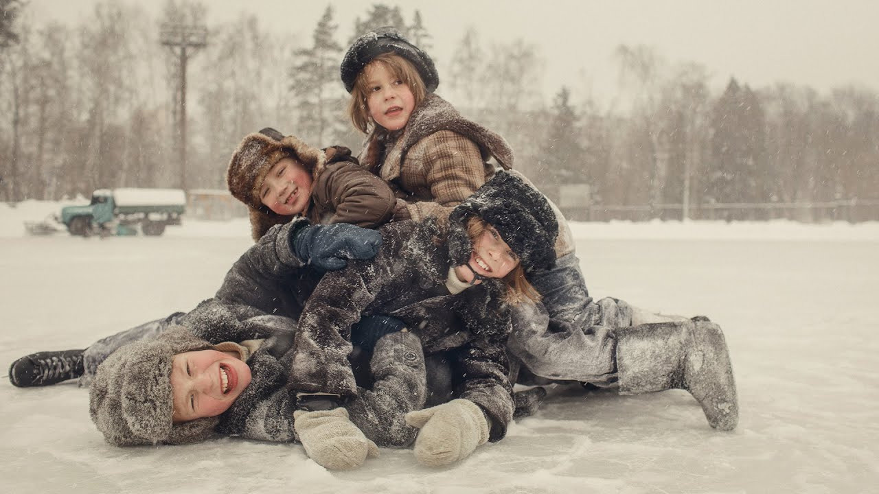 Дети хоккеисты СССР. Фотограф и режиссер Сергей Спирин. Москва