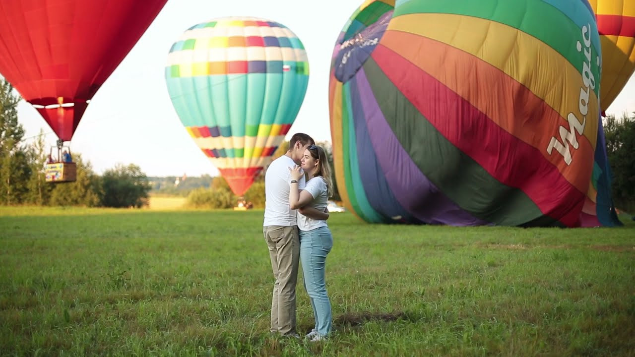 Воздушный шар. Свадебный и семейный фотограф