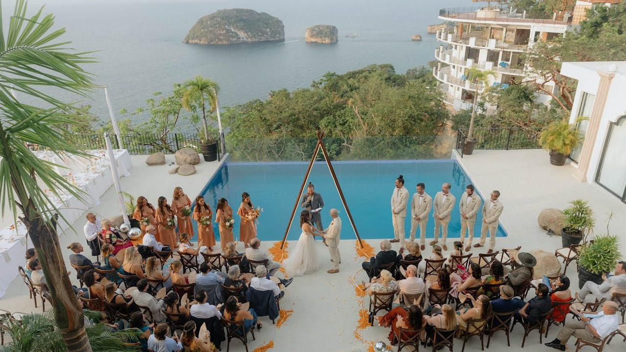 Sayulita Puerto Vallarta Punta Mita wedding videographer Mexico