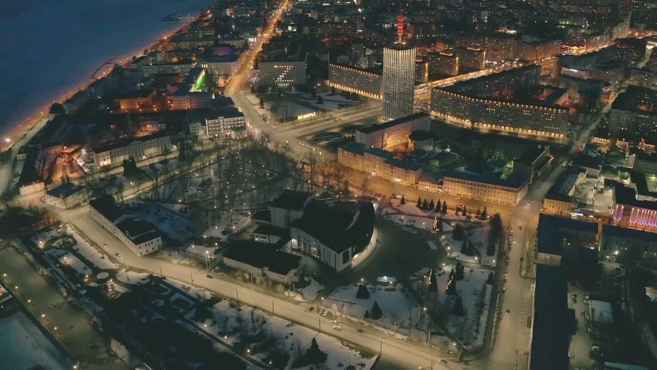 Видео. Аэросъемка в Архангельске, Александр Ермолин