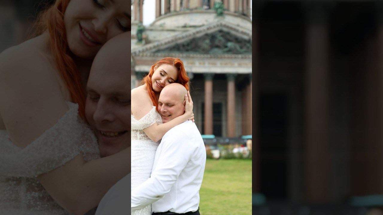 Свадебная прогулка по популярному месту. Портретный фотограф в Санкт-Петербурге Савельева Ольга