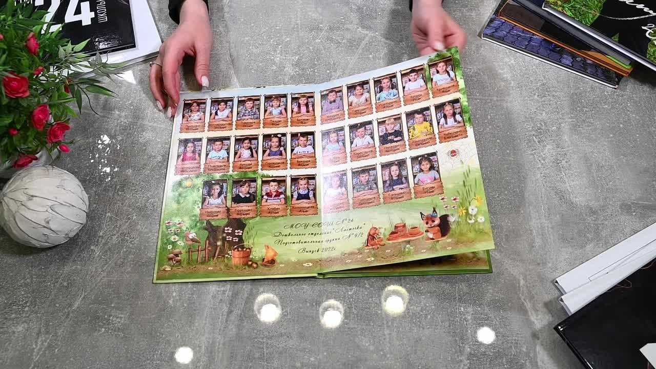 Альбом на 5 разворотов. Выпускные альбомы в Подольске Москве и МО