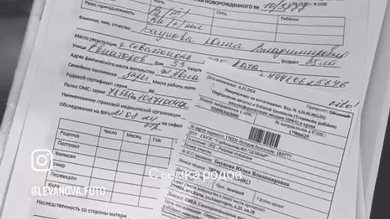 Съемка родов. Фотограф новорожденных и семей с детьми Севастополь