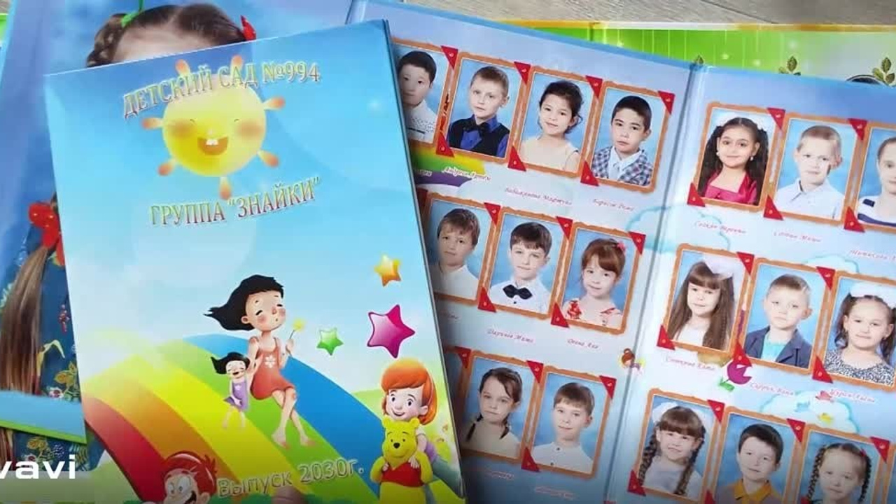 Видео-обзоры альбомов. Детская выездная фотостудия