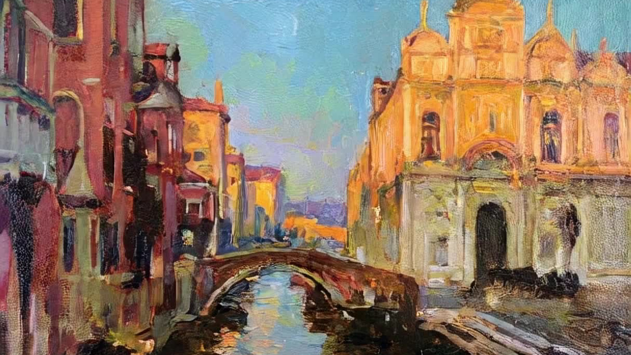 «Большая любовь к Петербургу»: анимации картин для персональной выставки Никаса Сафронова. Главная