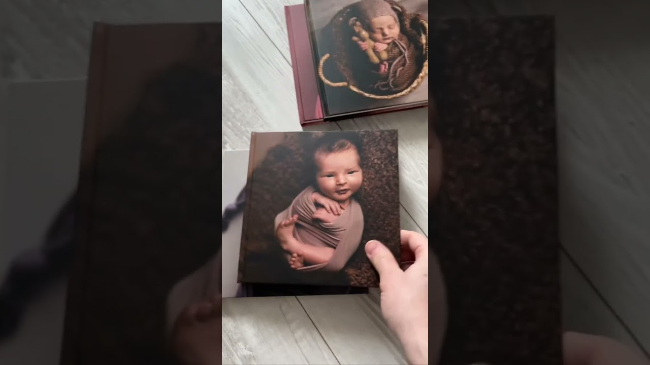 Фотокнига. Фотограф новорожденных у вас дома