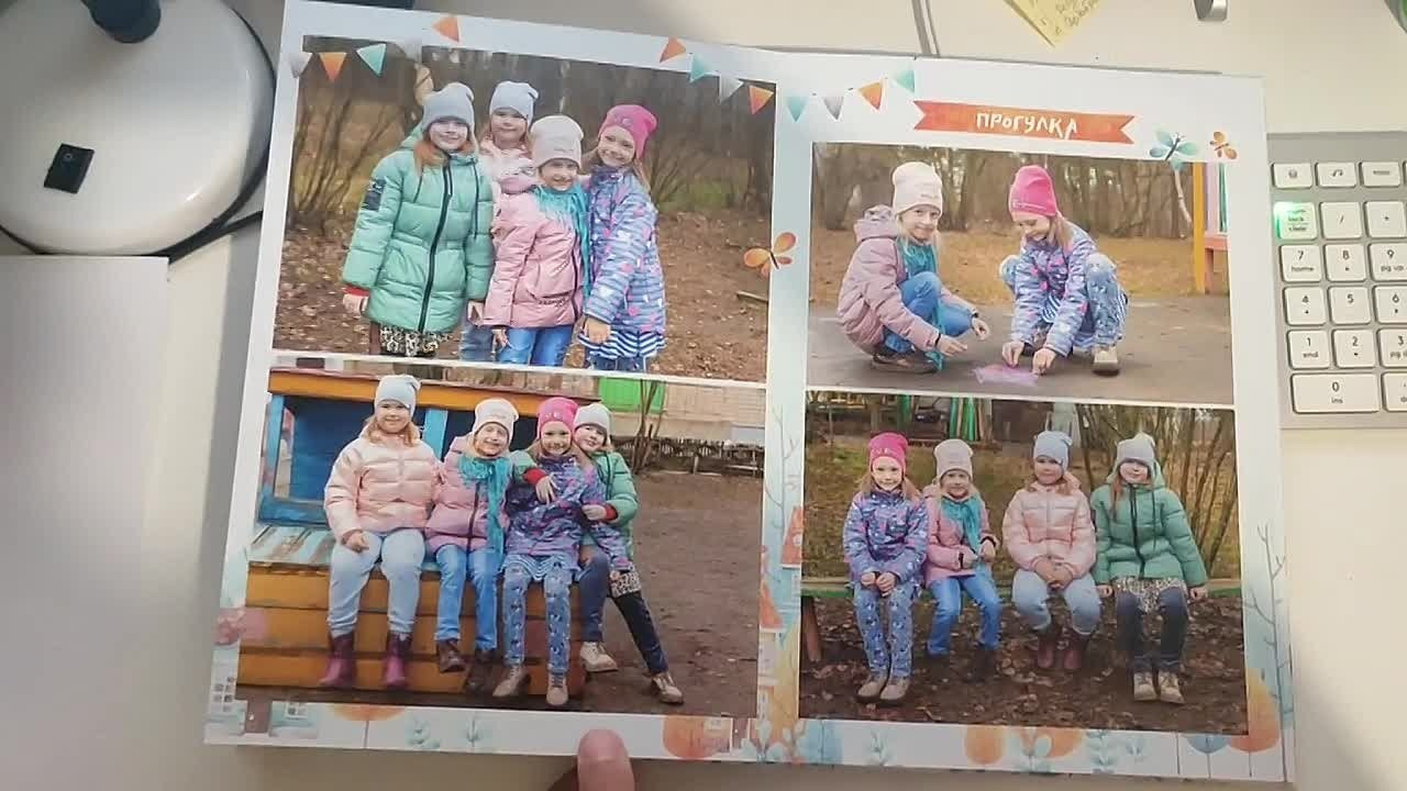 Макет 14 — Домики. Фотокниги и выпускные альбомы в Иваново