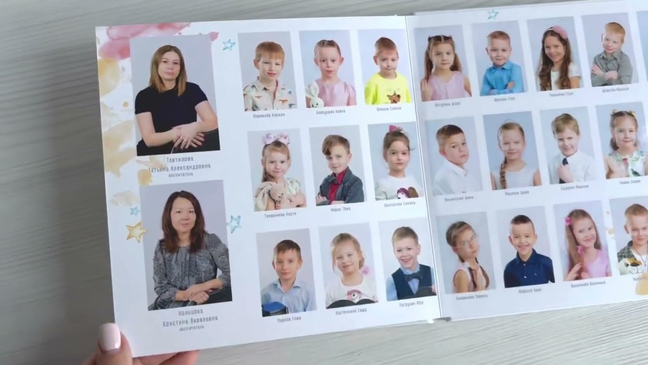 Видеообзор выпускных альбомов для детского сада. Выпускные альбомы для школы и детского сада в СПб и ЛО