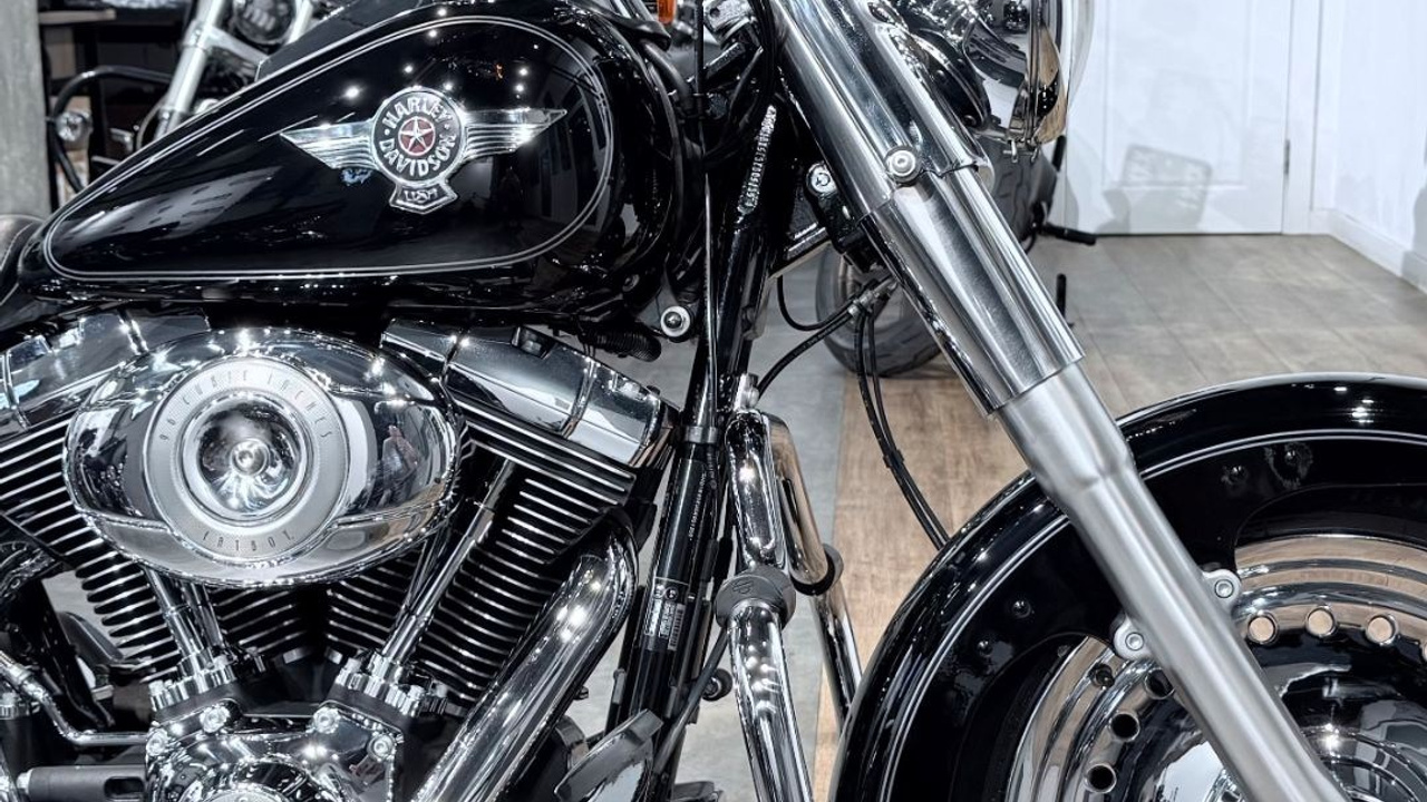 2014 Fat Boy АВS Vivid Вlаck Chromе Еdition. Hello Davidson, Москва. Только хорошие мотоциклы…