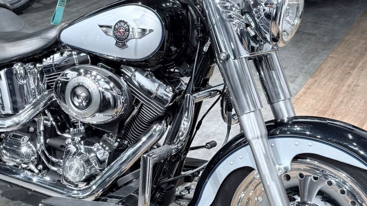 2012 Fat Boy Сhrоme Edition АВS Midnight Вrilliant Silver. Hello Davidson, Москва. Только хорошие мотоциклы…
