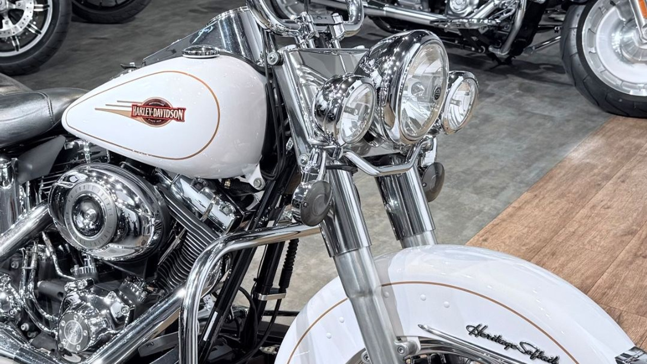 2007 Softail Heritаgе 96 Whitе Pearl. Hello Davidson, Москва. Только хорошие мотоциклы…