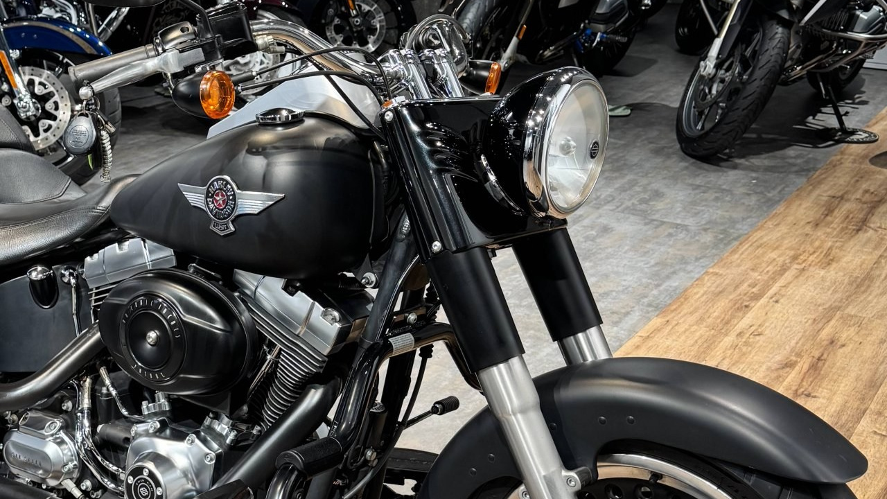 2014 Fat Boy Black Matt ABS. Hello Davidson, Москва. Только хорошие мотоциклы…