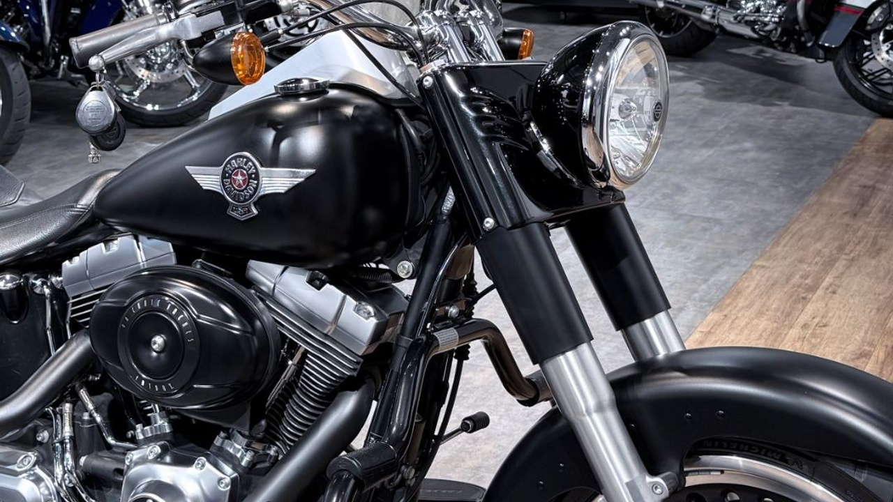 Купить Harley Davidson Fat Boy ABS Black Denim (VIN *5HD*7423) 2014. Hello Davidson, Москва. Только хорошие мотоциклы…