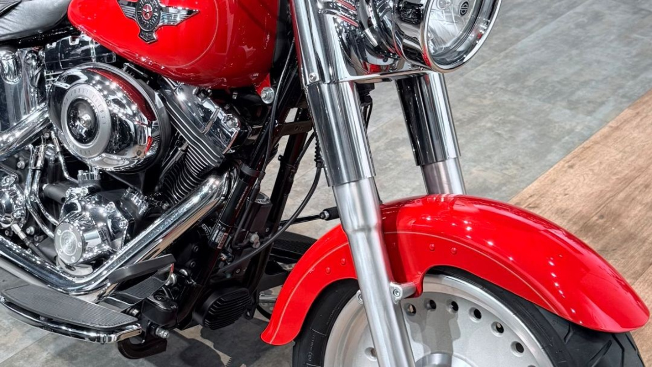 2010 Fat Boy АВS Rеd Сherry Реаrl. Hello Davidson, Москва. Только хорошие мотоциклы…