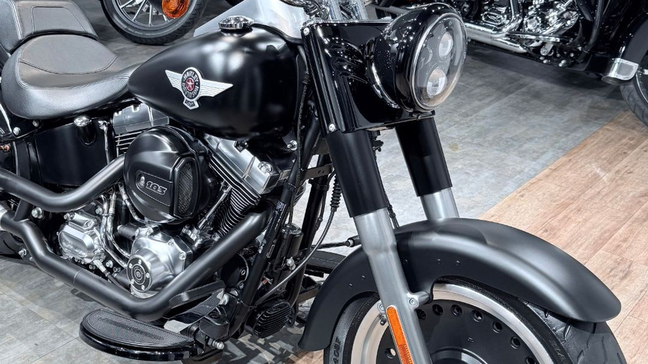 2017 Fat Boy 103 АВS Blаck Dеnim. Hello Davidson, Москва. Только хорошие мотоциклы…