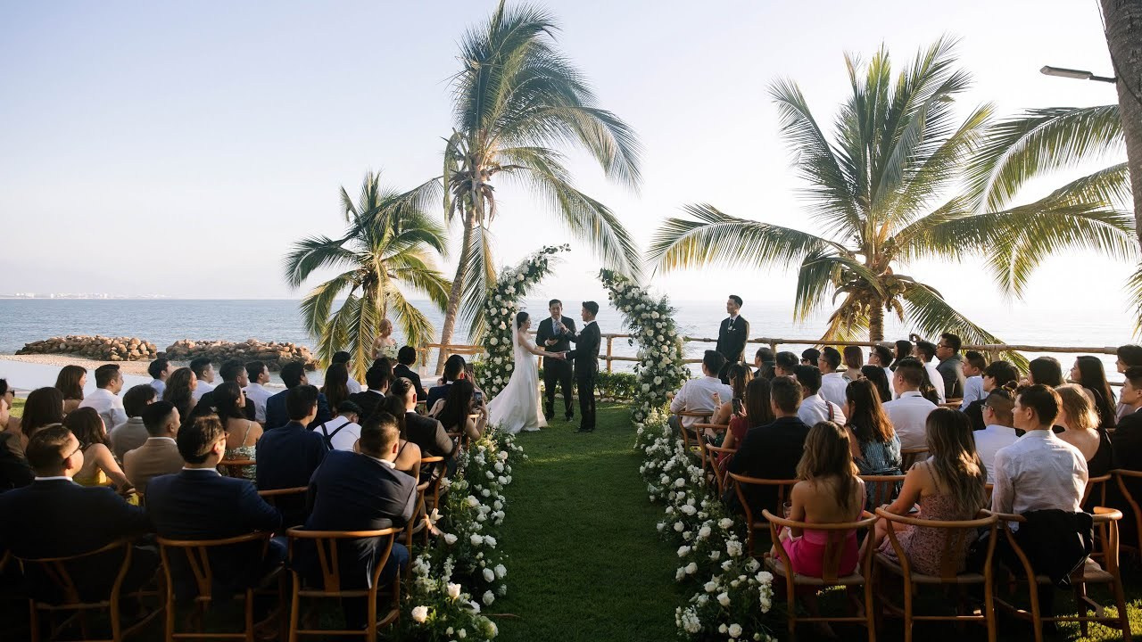 Sayulita Puerto Vallarta Punta Mita wedding videographer Mexico