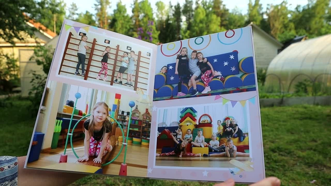 Выпускная фотокнига для детского сада. Свадебный и семейный фотограф в Санкт-Петербурге Кирилл Шалагинов