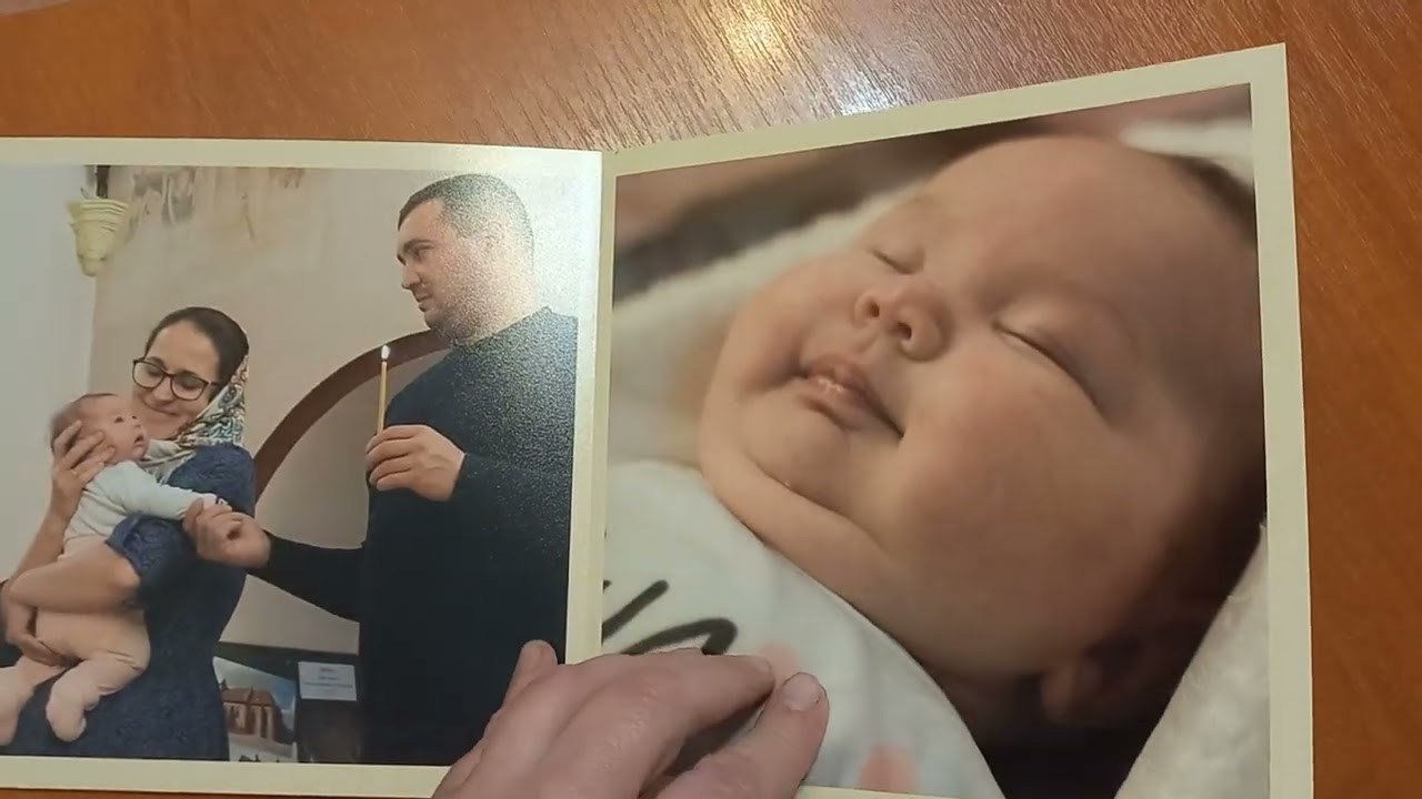 Фотокниги Крещения. Фотограф Татьяна Рутковская Калининград