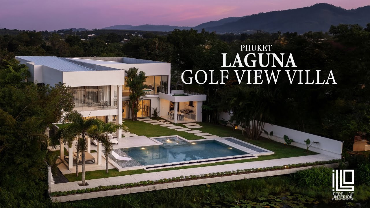 Phuket Luxury Villa | Laguna Golf View. Interior photographer in Phuket | Perelude Interior