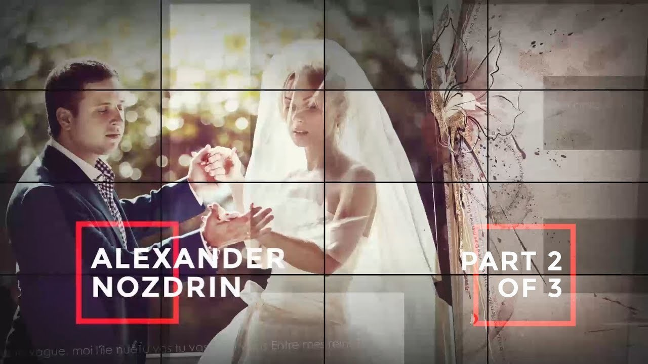 Видео. Гуру мировой свадебной фотографии Александр Ноздрин, г. Москва и весь