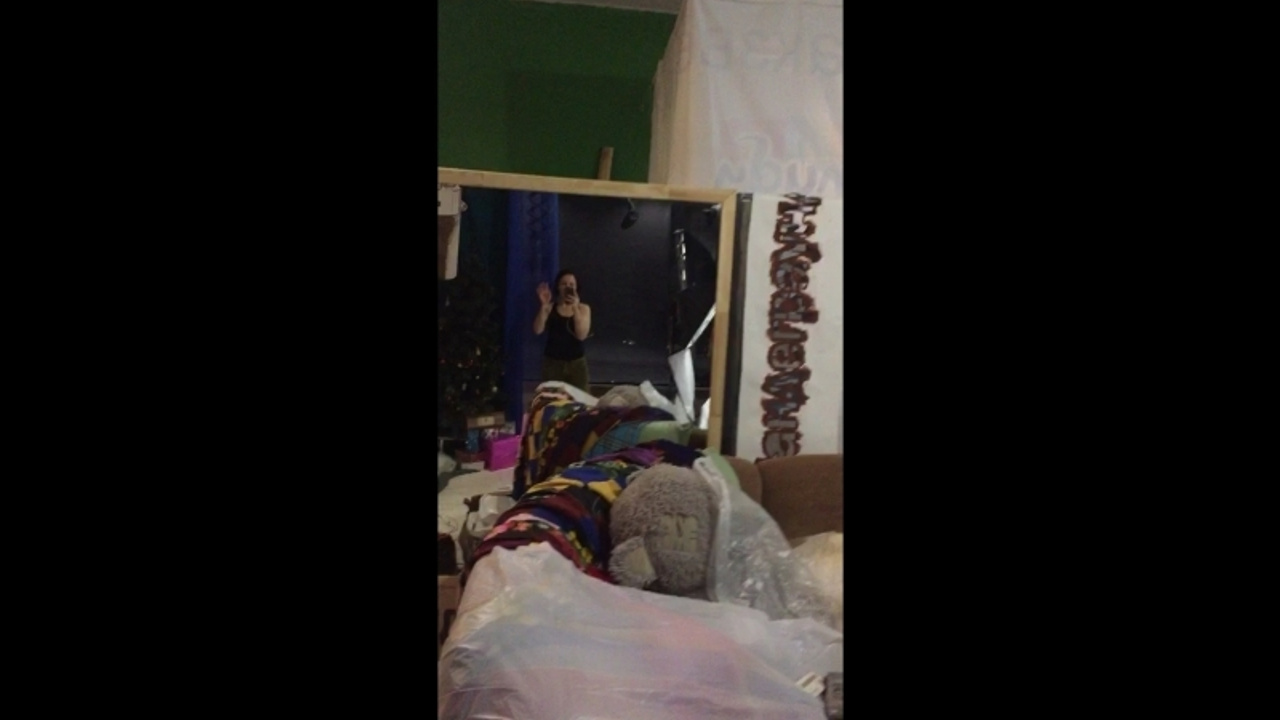 Reincarnation. Art photographer Katerina Klio